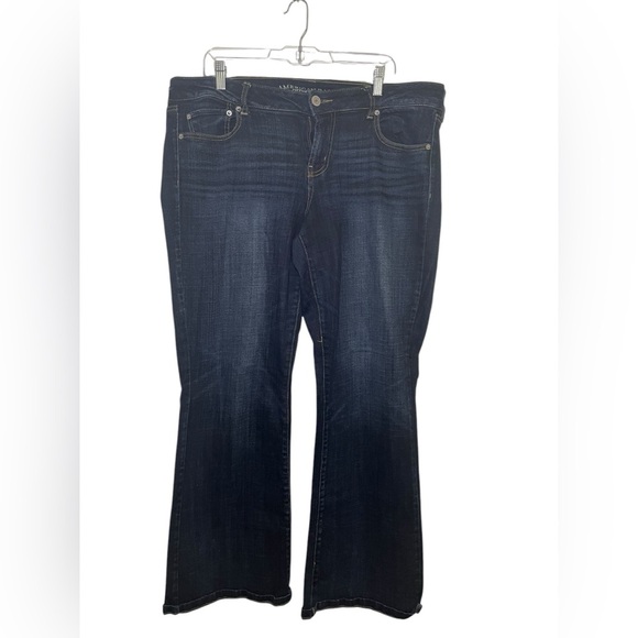 American Eagle Outfitters Denim - American Eagle Favorite Boyfriend Stretch Dark Jeans Size 16